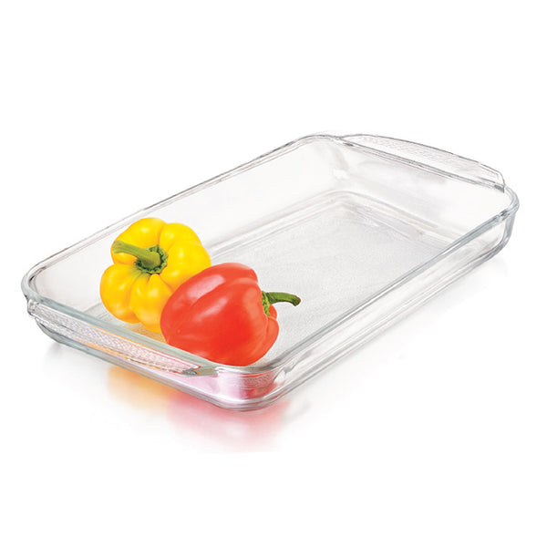 FUENTE RECTANGULAR 3LTS 40.5*25CM PYROREY CRISA