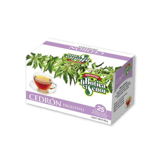 Té Cedrón digestivo 25 saquitos - Botica Del Señor