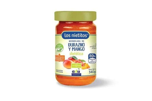 Mermelada dietetica durazno y mango - Los nietitos