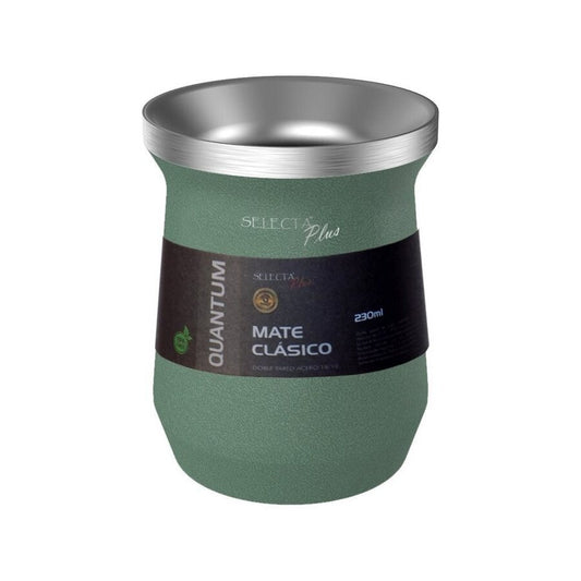 MATE 230ML ACERO INOXIDABLE VERDE