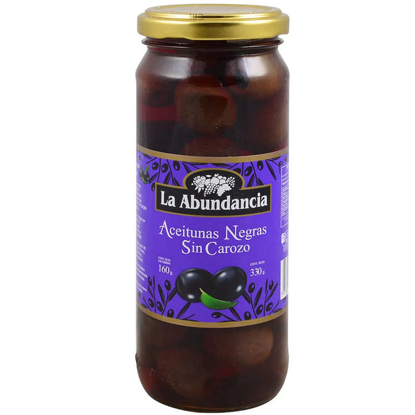 Aceitunas negras sin carazo - La abundancia