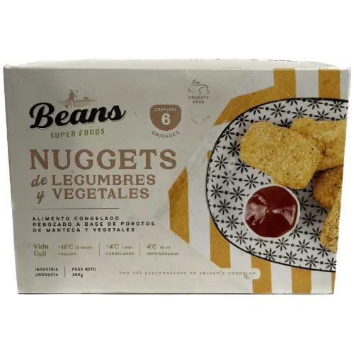 Nuggets de legumbres y vegetales - Beans