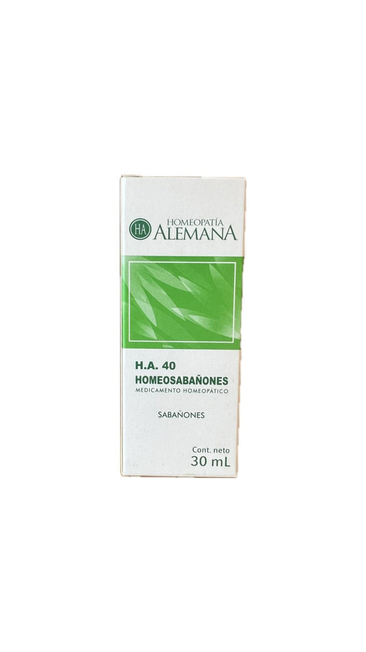 Homeosabañones 40 - Homeopatia alemana