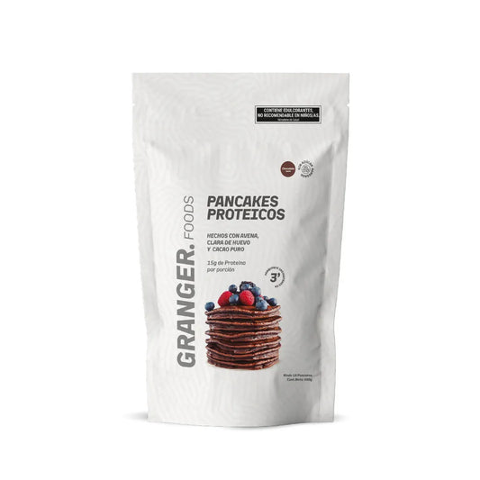 Pancakes chocolate proteicos 16 porciones - Granger