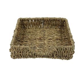 SERVILLERTERO RECT. 18x18xH5CMS FIBRA NATURAL