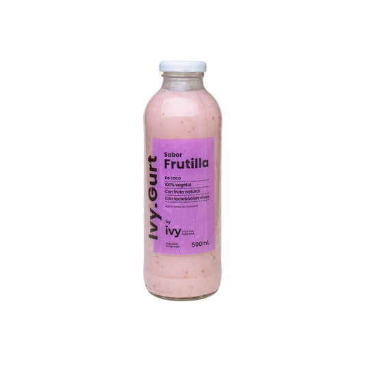 Yogurt frutilla 500 ml - Ivi.gurt