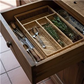 CUBIERTERA 36x26xH6CMS BAMBU