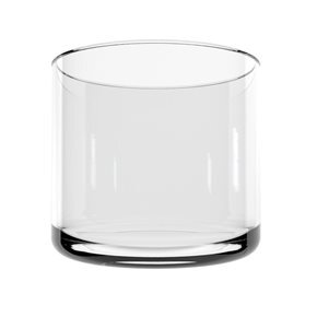 FLORERO 670ML ROUND EK12 GLASSIA D10.5x9CM