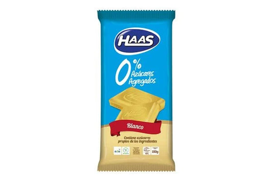 Chocolate blanco 150 g - Haas