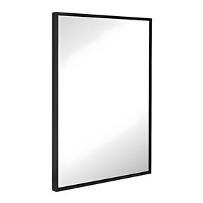 ESPEJO ALUMINIO 60x90CM NEGRO