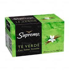 Té verde sabor vainilla - Supremo