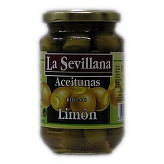 Aceitunas verdes rellenas de limón - La Sevillana