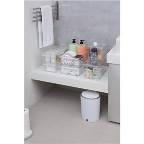 ORGANIZADOR PS 32.5X20.5X10CM TRANSP