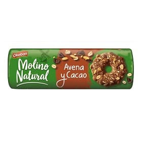 Galletas avena y cacao - Molino Natural