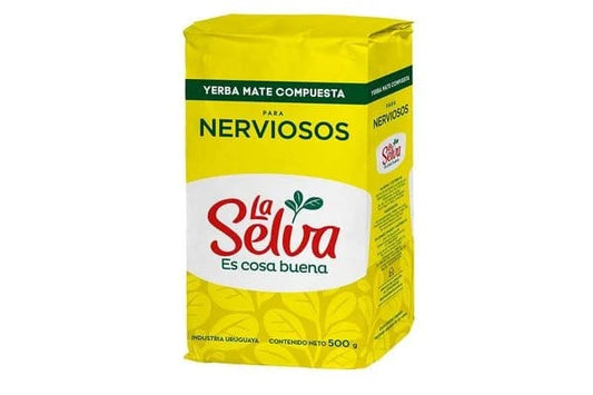 Yerba mate para nervioso 500 grs - La Selva