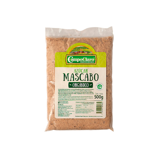 Azucar Mascabo organica 900g- Campo Claro