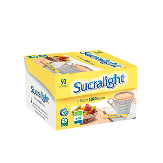 Endulzante en polvo sucralosa 50 sobres - Sucralight