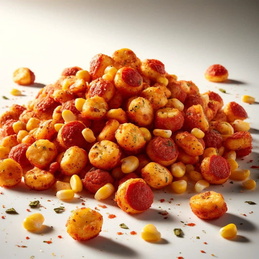 Maiz crujiente sabor pizza Quiero Natural