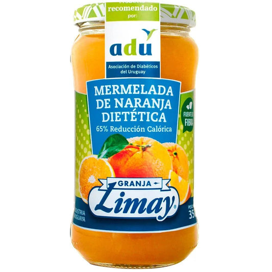 Mermelada de naranja dietetica 350 gr - Limay