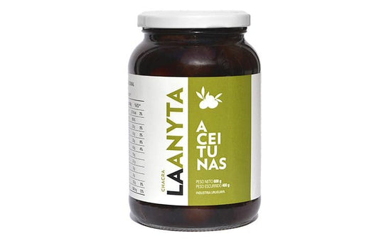 Aceitunas negras sin carozo 600 grs - Laantya