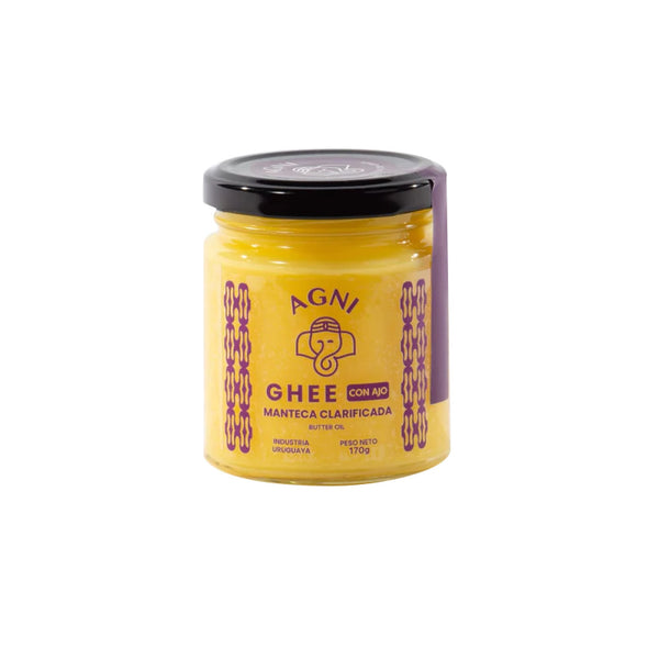 Manteca clarificada con ajo ghee - Agni