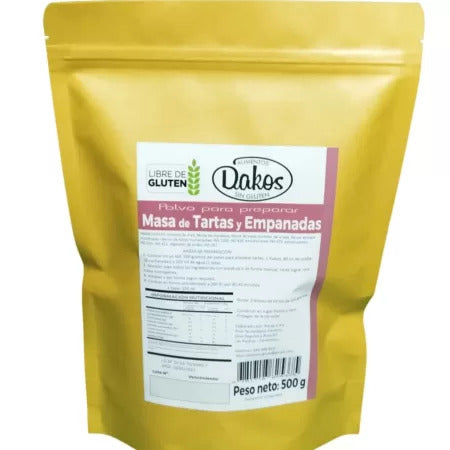 Mezcla de masa de tartas y empanadas sin gluten - Dakos