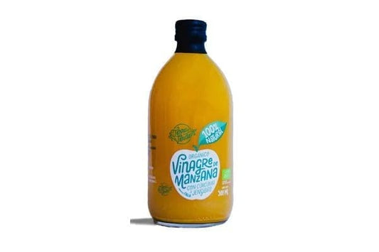 Vinagre de manzana con curcuma y jengibre - Terra Verde