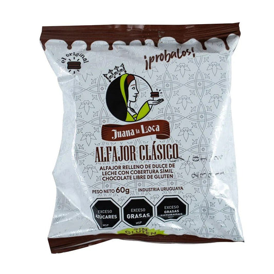 Alfajor clasico s/gluten - Juana la loca