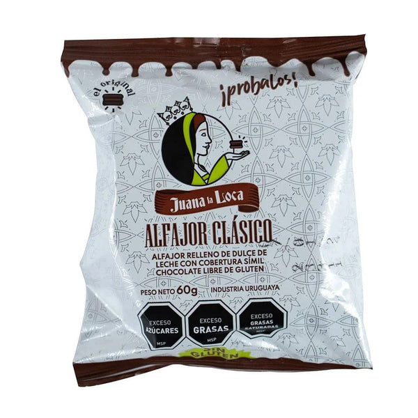 Alfajor clasico s/gluten - Juana la loca