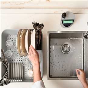 DISPENSADOR JABON 600ML ROMEO Y JULIETA ROJO BOLD