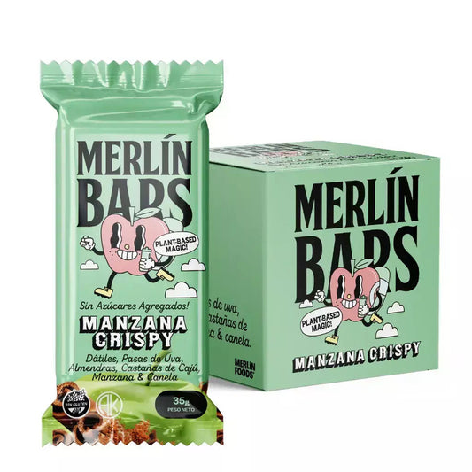 Barrita manzana crispy - Merlin bars