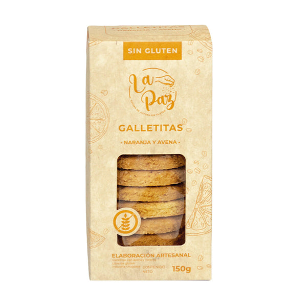 Galletitas de naranja y avena - La paz