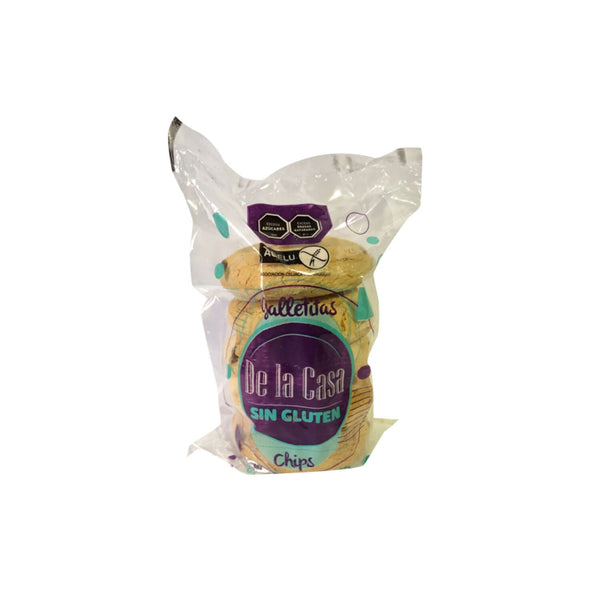 Galletitas con chips de chocolate s/gluten - De la casa