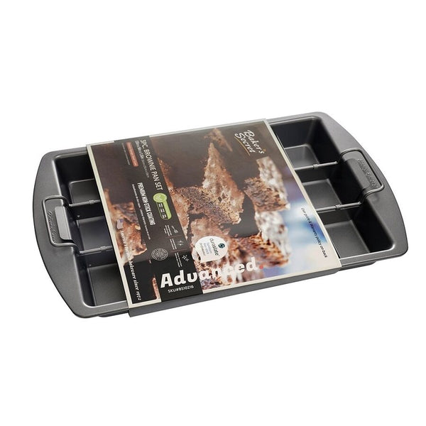 MOLDE P/BROWNIE ANTIAD. 40x25x4CM/0.6MM ESSENTIAL