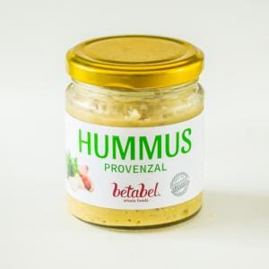 Hummus provenzal - Betabel