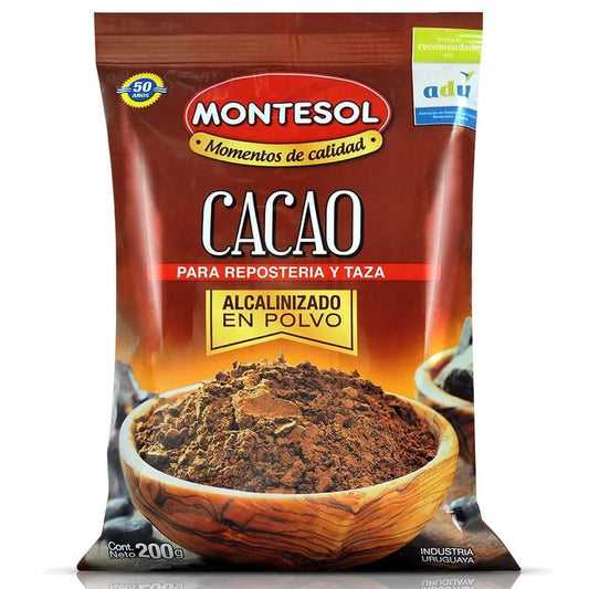 Cacao en polvo 200 grs - Montesol