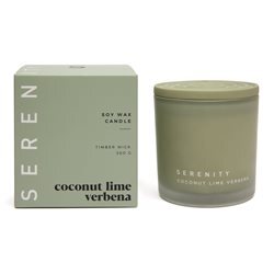 VELA AROMATICA 295ML SERENITY COCONUT LIME
