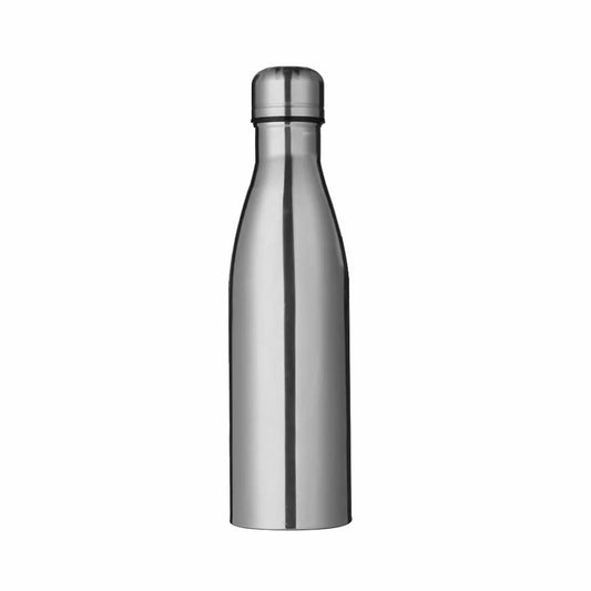BOTELLA TERMICA DOBLE PARED 500ML PLATA