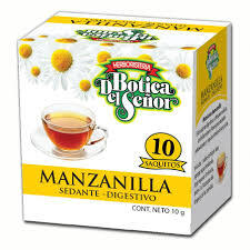 Té manzanilla 10 saquitos - La botica del señor