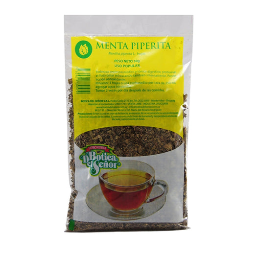 Menta piperita 30 grs - Botica del señor