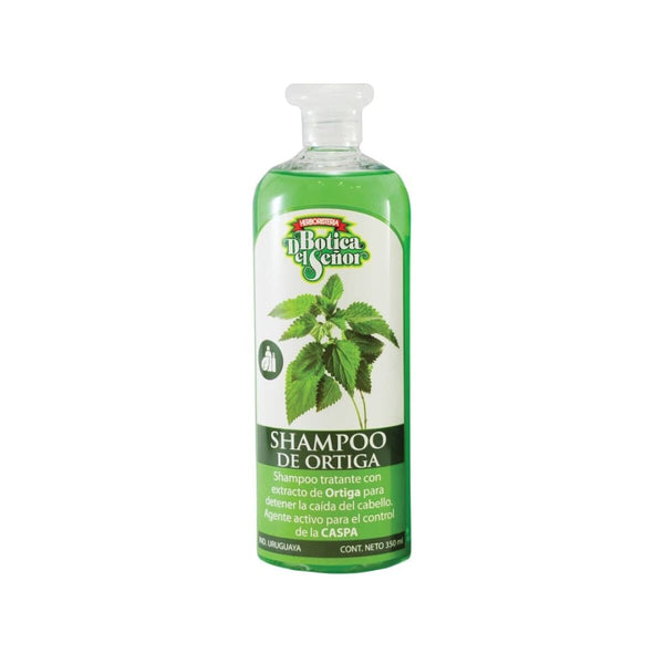 Shampoo ortiga y anticaspa 350 ml -Botica del Señor