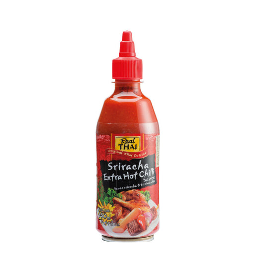 Sriracha Extra Hot Chilli Sauce 430 ml Real Thai