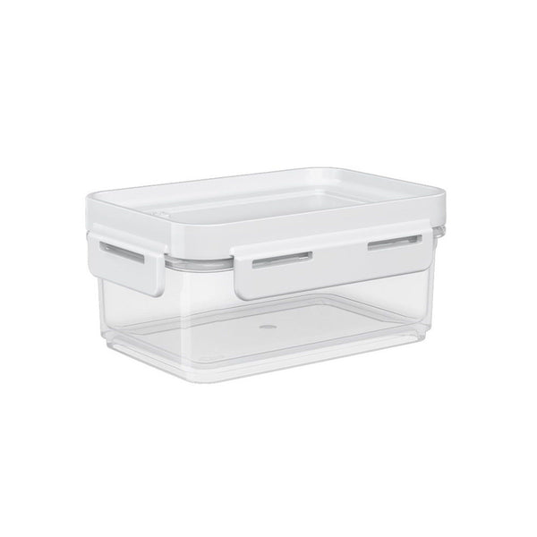 RECIPIENTE PLASTICO FLAP 250ML 13x9x6CM BLANCO