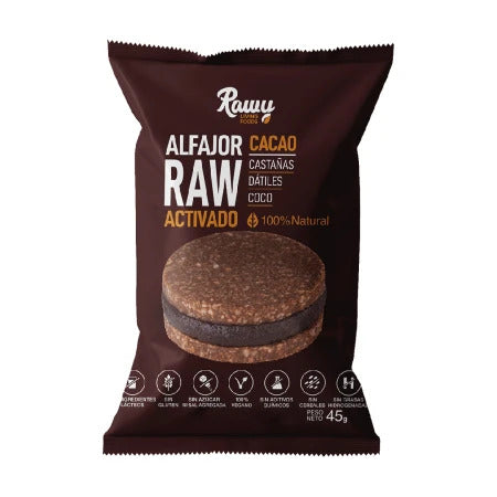 Alfajor Cacao Rawy veganno