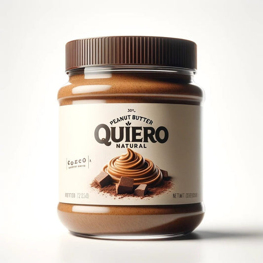 Crema de mani con cacao Quiero Natural