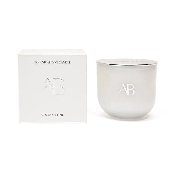 VELA AROMATIVA 340G COCONUT LIME BLANCO
