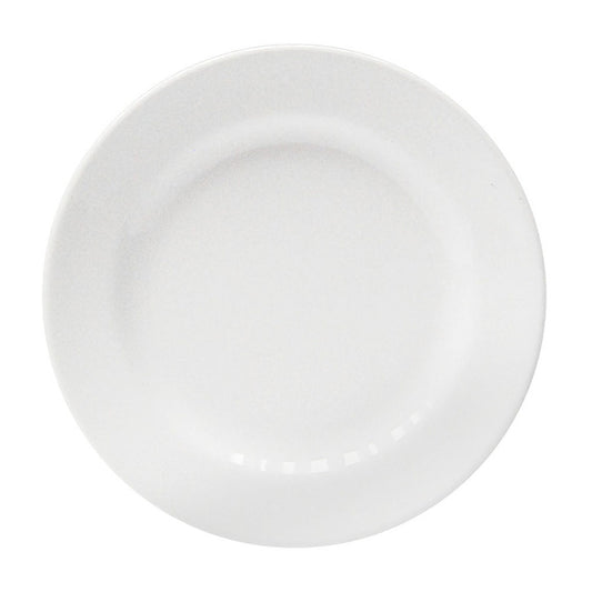 PLATO LLANO 23X2CM BLANCO 230GR MELAMINA