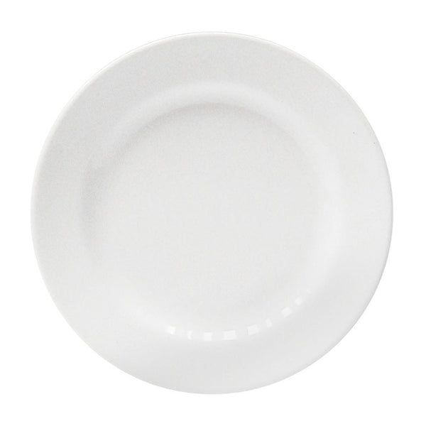 PLATO LLANO 23X2CM BLANCO 230GR MELAMINA
