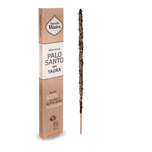 Incienso palo santo con yagra - Sagrada Madre