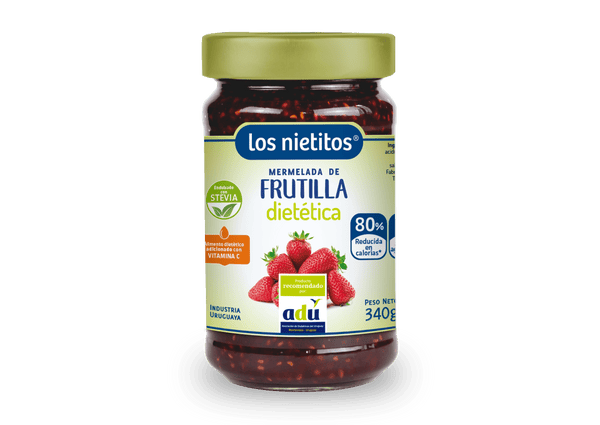 Mermelada dietetica de frutilla - Los nietitos